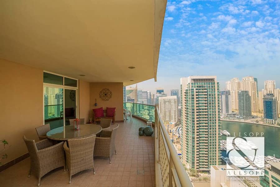 Marina Views | 3 Bedrooms | Large Terrace