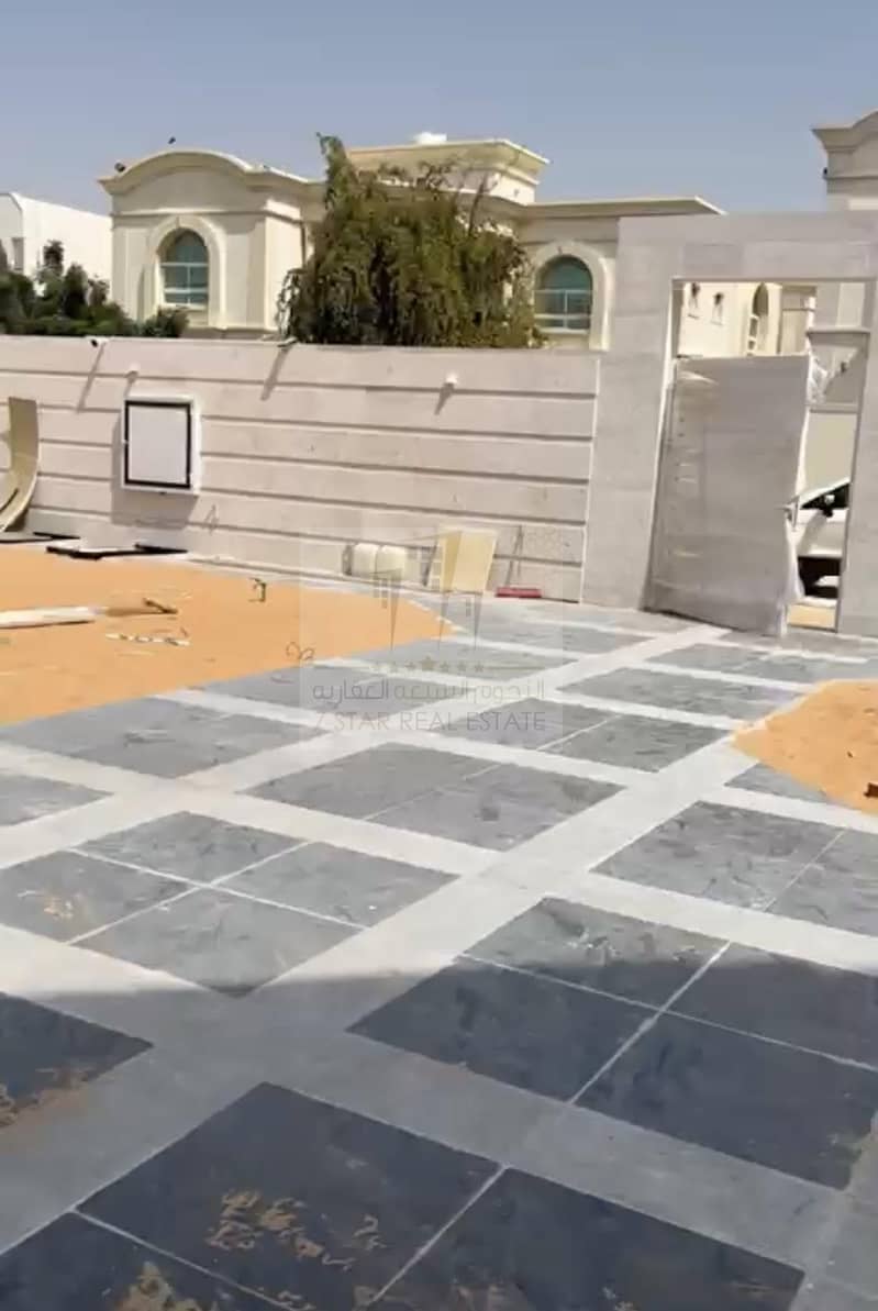 Special new villa with Omani white stone and pool