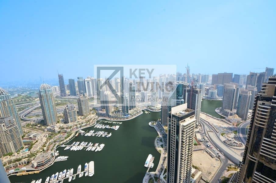 Excellent 2 Bedroom With Full Sea and Marina View
