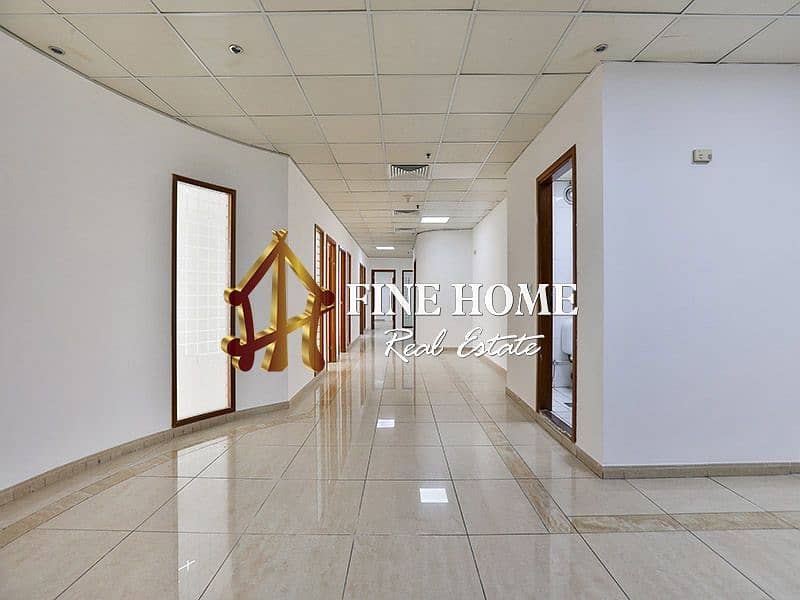 Spacious Fitted Office 6 Rooms | prime location