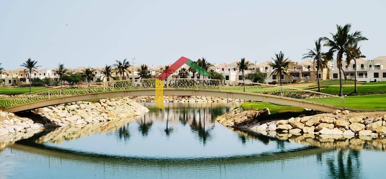 Spacious 4 B/R villa with golf course view