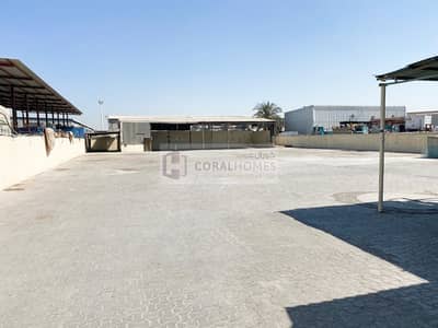 Plot for Rent in Al Khawaneej, Dubai - Fully Interlocked Open Shed| Strategic Location