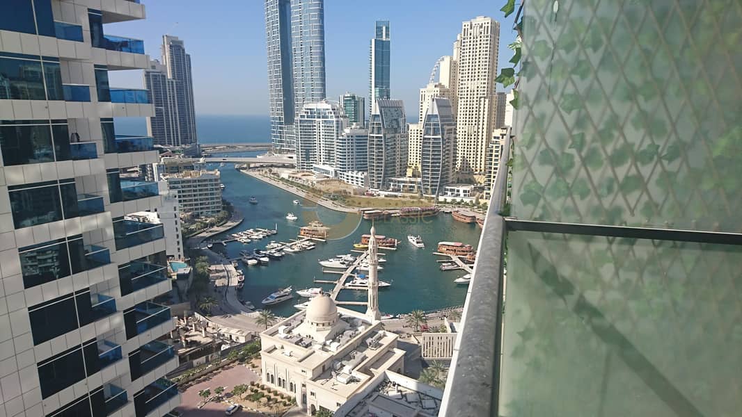 位于迪拜码头，埃斯坎滨海大厦 1 卧室的公寓 55000 AED - 6107682