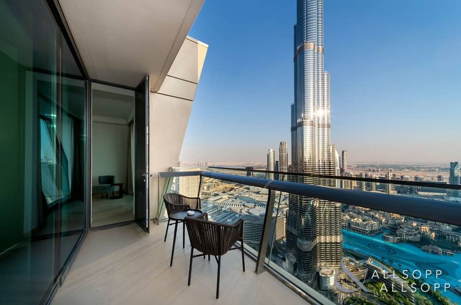 Burj & Fountain Views | Modern Tower