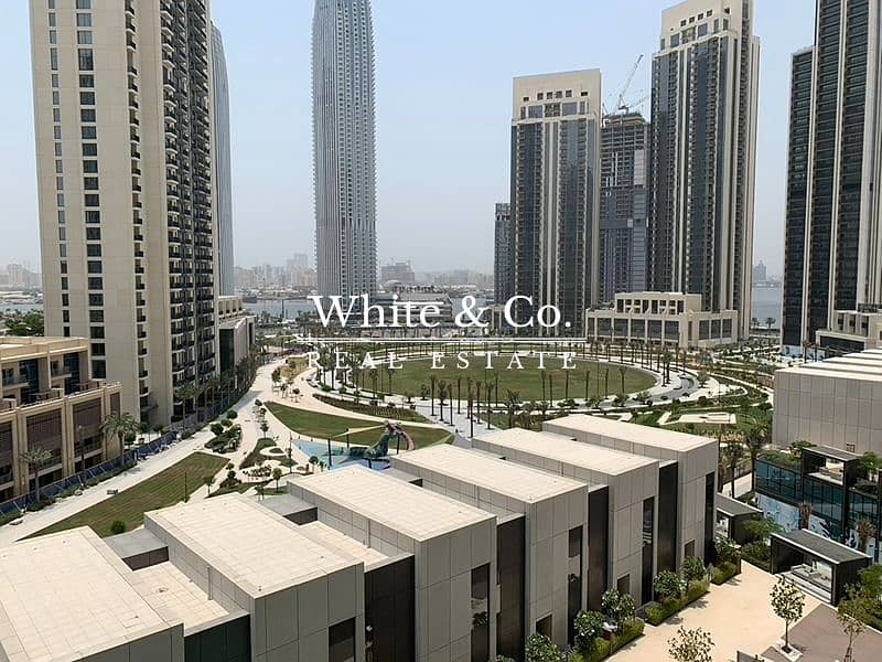 شقة في برج كريك جيت 2 بوابة الخور مرسى خور دبي ذا لاجونز 1 غرف 70000 درهم - 6108371