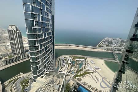 3 Bedroom Flat for Rent in Jumeirah Beach Residence (JBR), Dubai - Three Bedrooms | Unfurnished | Sea Views