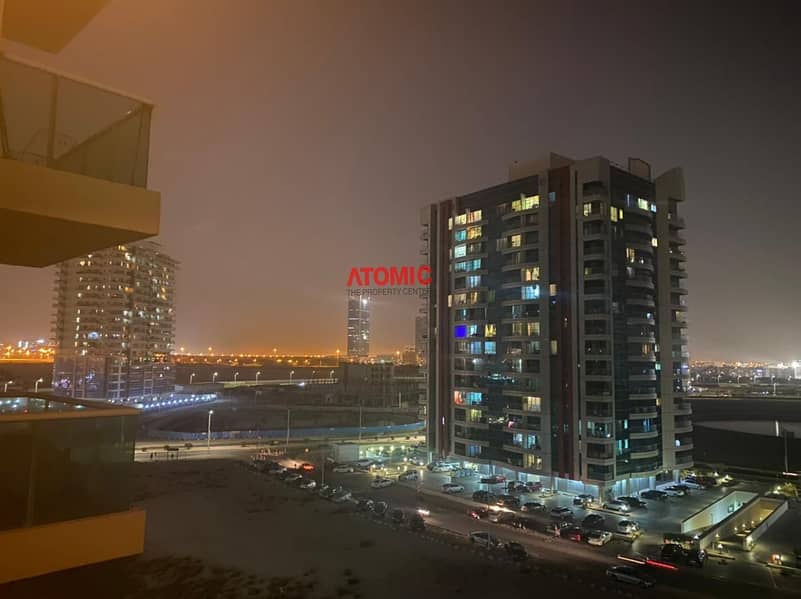 dewa is  connected Fully furnished large 2 bedroom with big balcony elite 1