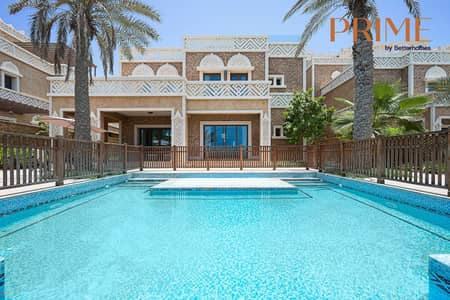 6 Bedroom Villa for Sale in Palm Jumeirah, Dubai - Luxuriously Furnished | Ocean View Villa