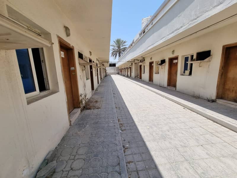 Labor accommodation for rent, in Sharjah industrial 2 excellent location, and a symbolic price