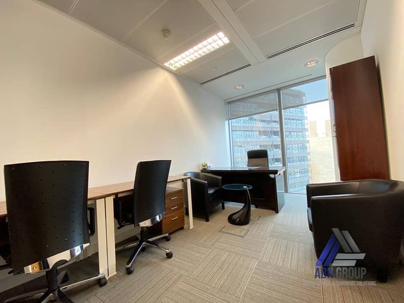 Newly Fitted Smart Office in BurJuman Business Tower  l Including all Amenities