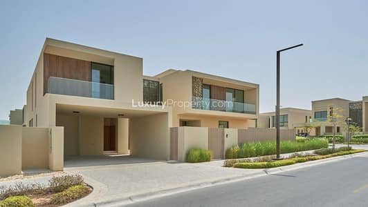 5 Bedroom Villa for Rent in Dubai Hills Estate, Dubai - Contemporary Style | Burj Al Arab View | Huge Plot