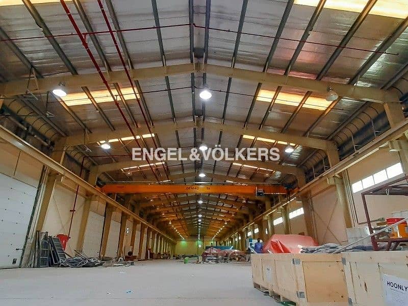 1000 KW Power Offices|Indoor Crane