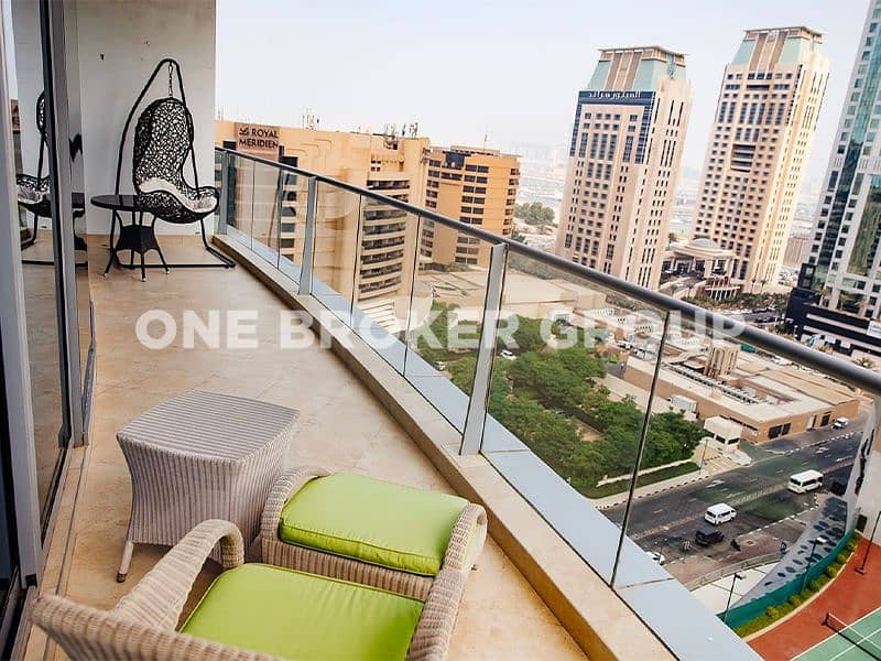 位于迪拜码头，三叉戟豪华公寓 1 卧室的公寓 150000 AED - 6114936