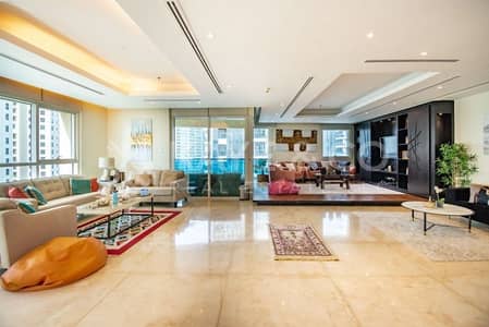 3 Bedroom Penthouse for Sale in Dubai Marina, Dubai - Penthouse | Marina View | Top Floor | Furnished