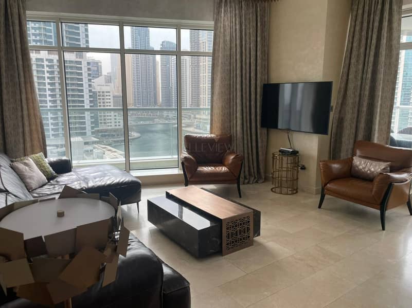 位于迪拜码头，贝赛尔公寓 3 卧室的公寓 3750000 AED - 6119784