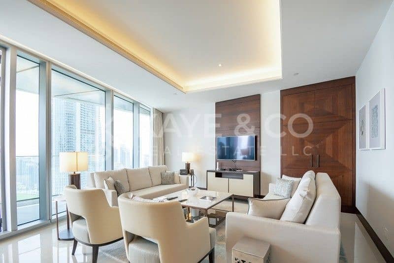 Furnished | Mid Floor | Burj and Fountain View