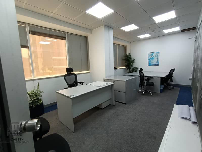 Fully furnished office, luxury business center 59,175 dirhams