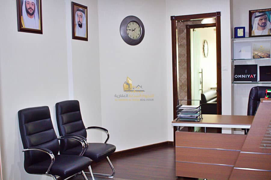 For rent commercial offices in India Tower Al Khan For rent commercial offices in India Tower Al Khan