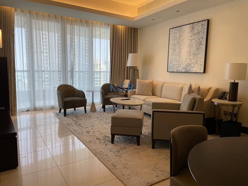 位于迪拜市中心，谦恭市中心酒店（湖畔酒店） 1 卧室的酒店式公寓 200000 AED - 6034263