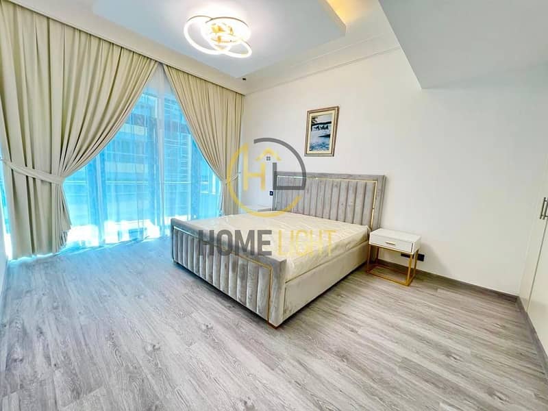 CHILLER & WIFI FREE & | FULLY FURNISHED | ONE BEDROOM IN TECOM