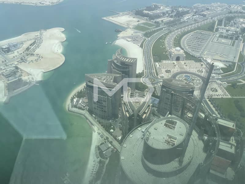 Emirates Palace and Sea View | 3 Single Parking | Premium Facilities