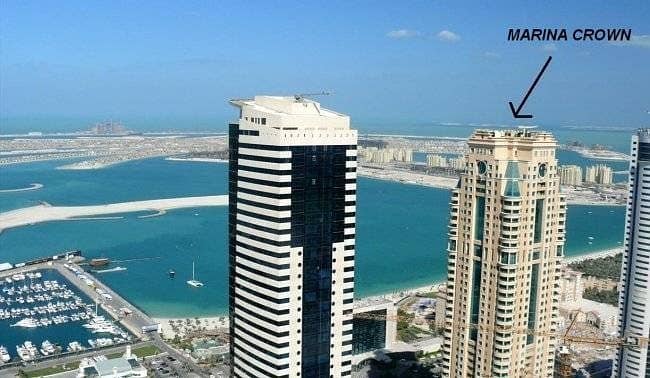 位于迪拜码头，滨海皇冠塔楼 1 卧室的公寓 90000 AED - 3281736
