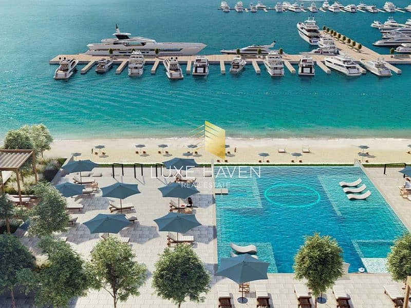 شقة في قصر الشاطئ إعمار الواجهة المائية دبي هاربور‬ 2 غرف 3200000 درهم - 6123591
