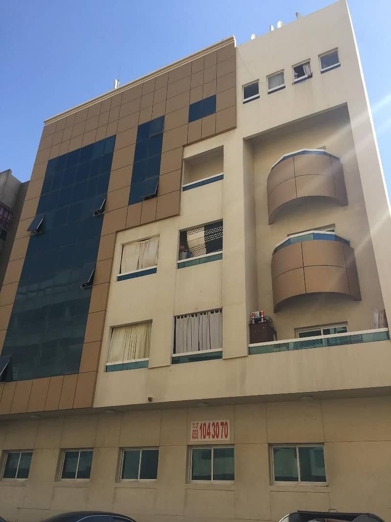 !!!Studio Apartment  in  Al Baraha  Near to Kuwait hospital AED: 16000/- 6 Payments!!!!