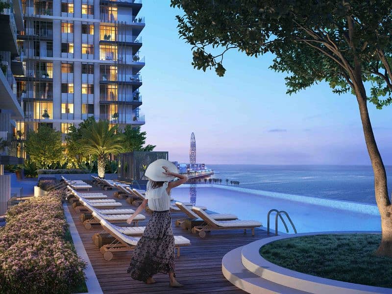 位于迪拜港，艾玛尔海滨社区，海滩岛公寓 1 卧室的公寓 2800000 AED - 6119527