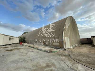 Industrial Land for Rent in Al Mafraq Industrial Area, Abu Dhabi - 3,932sq. m Open Land with Workshop for Rent!