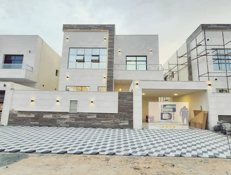 Without down payment, a villa near the mosque, designed, finished, and built personally, freehold and without annual service fees
