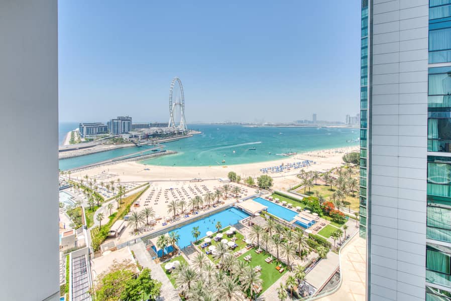 Luxury Sea View 3BR with Maid\'s Room at the Address JBR