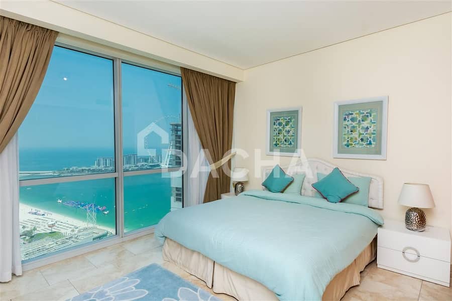 位于朱美拉海滩住宅（JBR），阿尔法坦海洋塔 3 卧室的公寓 4500000 AED - 6128155
