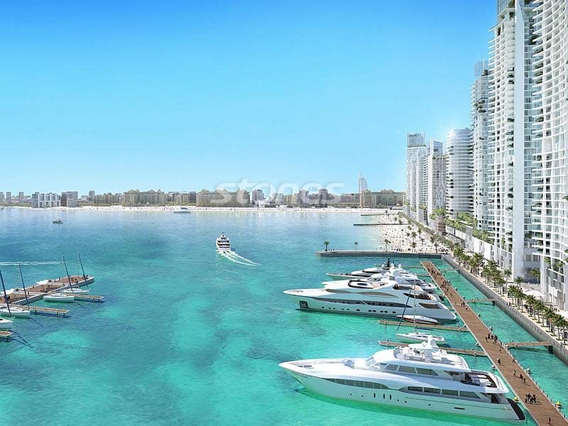 位于迪拜港，艾玛尔海滨社区，海滩风光公寓小区，海滩风光1号塔 的住宅楼层 24500000 AED - 5061515