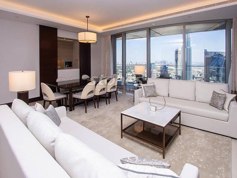 位于迪拜市中心，谦恭公寓天际景观综合大厦，谦恭天际景观1号大楼 3 卧室的公寓 300000 AED - 5205456