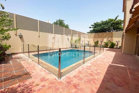 5 Bedroom Villa for Rent in Al Raha Golf Gardens, Abu Dhabi - Hot Deal |Private Pool+ Garden| Maids Room| Terrace
