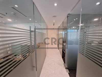 Office for Sale in Business Bay, Dubai - Tenanted| Partitioned Office | Burj Khalifa View