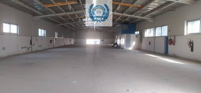 Warehouse for Rent in Industrial Area, Sharjah - Ready Power 35.7 KW ,Civil Defense Approved, Huge And Clean Warehouse In Industrial Area Two  With Washroom.