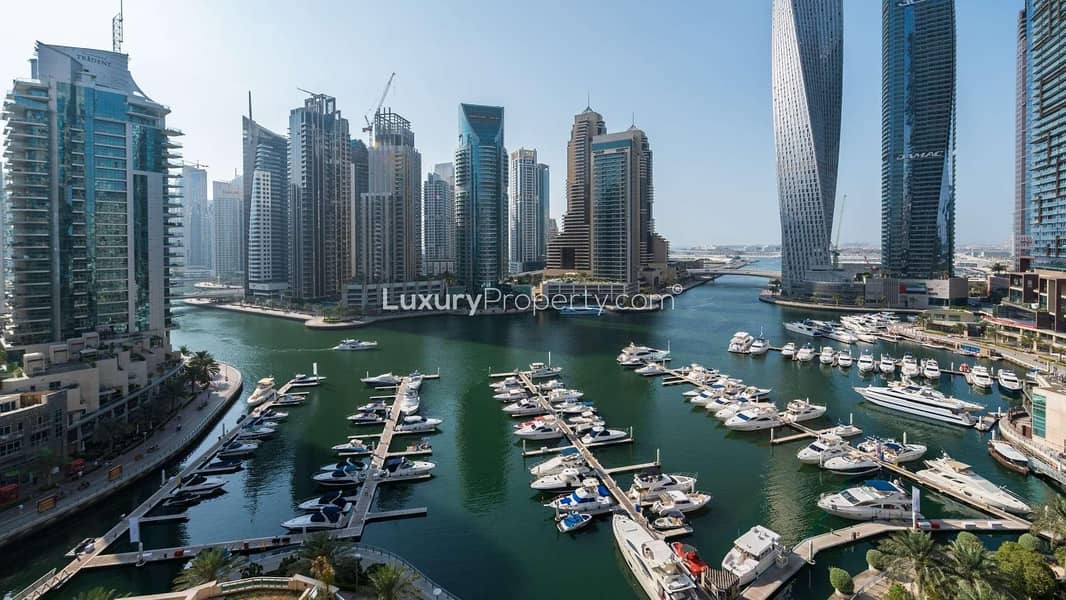 位于迪拜码头，迪拜滨海大厦（怡玛6号大厦），阿尔穆尔扬大厦 2 卧室的公寓 3600000 AED - 6134692
