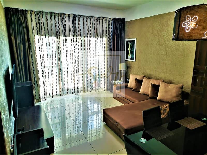 Fully furnished 1 BHK , 60k, Chiller Free