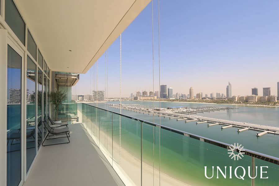 Sea & Marina View | Balcony | High Floor