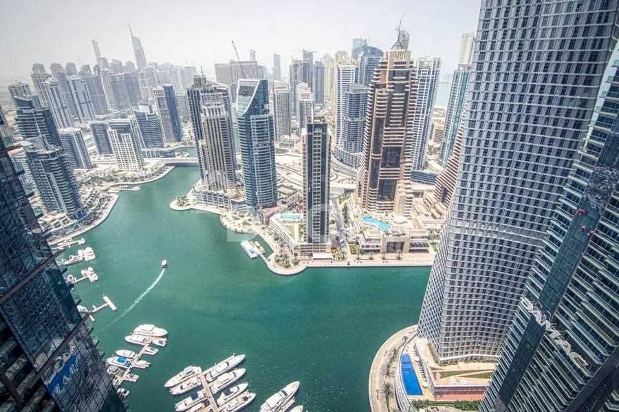 位于迪拜码头，滨海之门 1 卧室的公寓 3250000 AED - 6137358