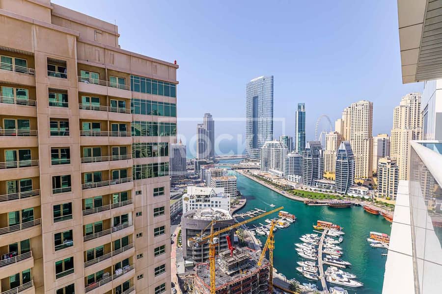 位于迪拜码头，滨海欧泊大厦 1 卧室的公寓 85000 AED - 6140975