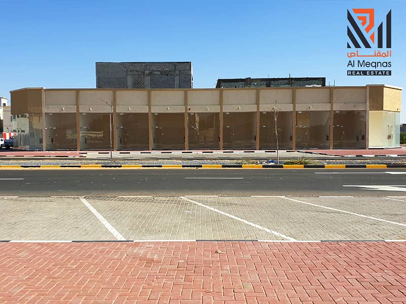 Best option to invest in a free hold Commercail building in Al Zahia - Ajman direct access to MBZ Road, With high ROI