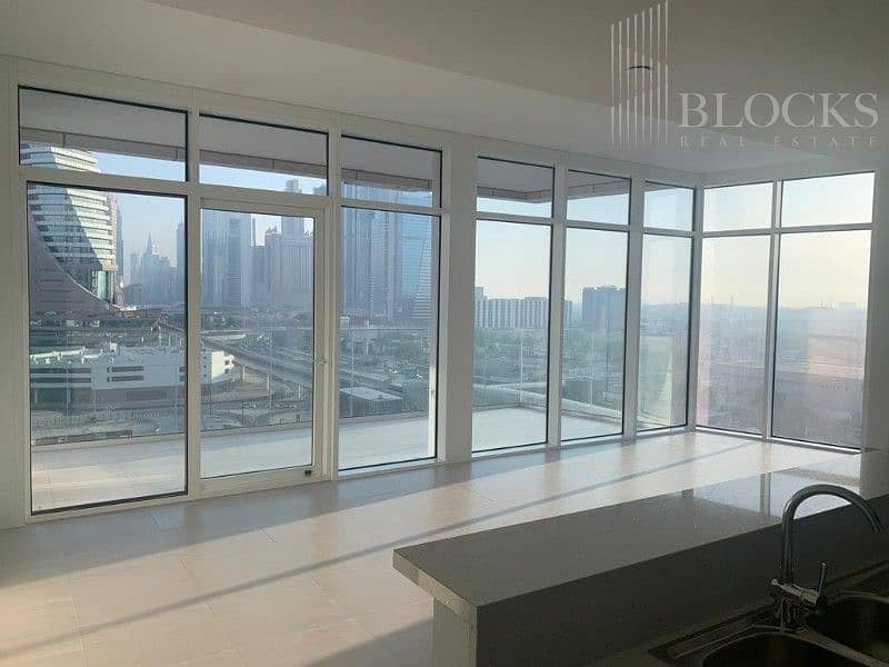 Spacious 2br Apart. +2 balcony  in Tower D