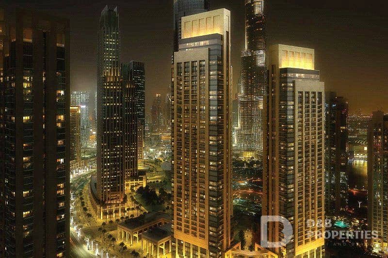 شقة في آكت تو،آكت ون | آكت تو،منطقة دار الأوبرا،وسط مدينة دبي 1 غرفة 1600000 درهم - 4570913