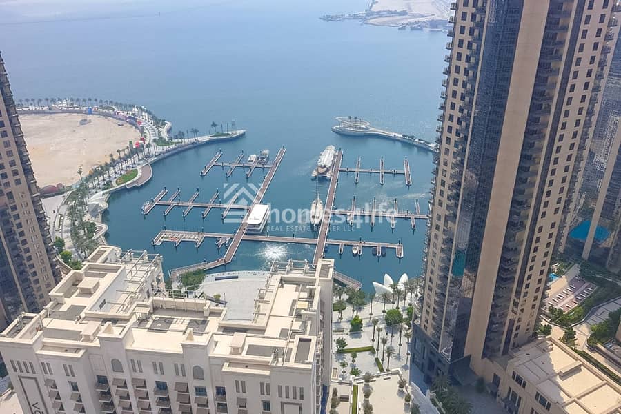 位于迪拜溪港，海港景观公寓大楼，海港景观2号大楼 3 卧室的公寓 3300000 AED - 6144966