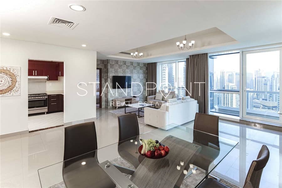 位于迪拜码头，巴塞洛公寓 2 卧室的公寓 258000 AED - 6146764