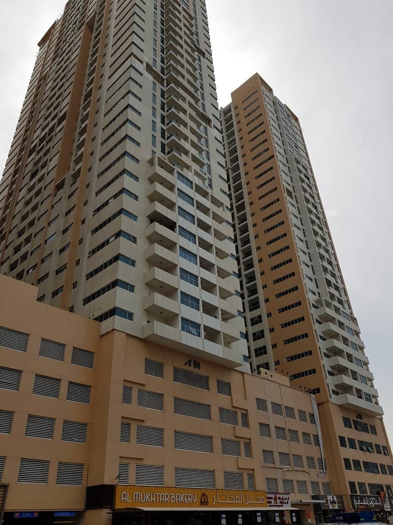 Sea View 2 Bedroom Hall Close Kitchen For Rent Ajman One Tower