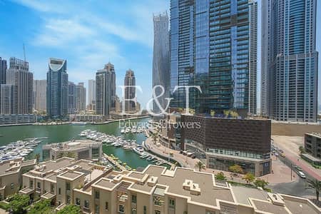 فلیٹ 3 غرف نوم للايجار في دبي مارينا، دبي - شقة في برج الفيروز أبراج مرسى دبي (أبراج إعمار الستة) دبي مارينا 3 غرف 280000 درهم - 6147827